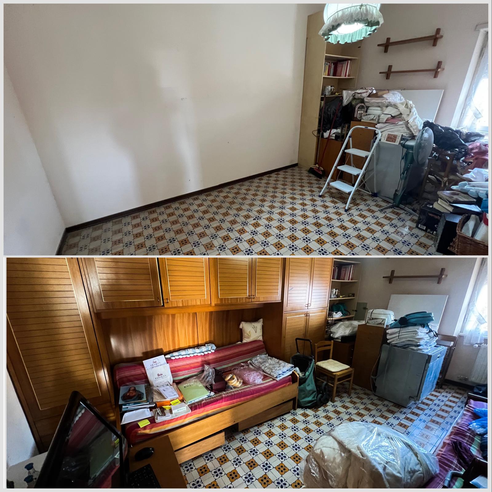 Studio a Roma, confronto prima e dopo lo sgombero